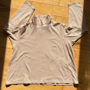 Land’s End Geometric Neutral Turtleneck